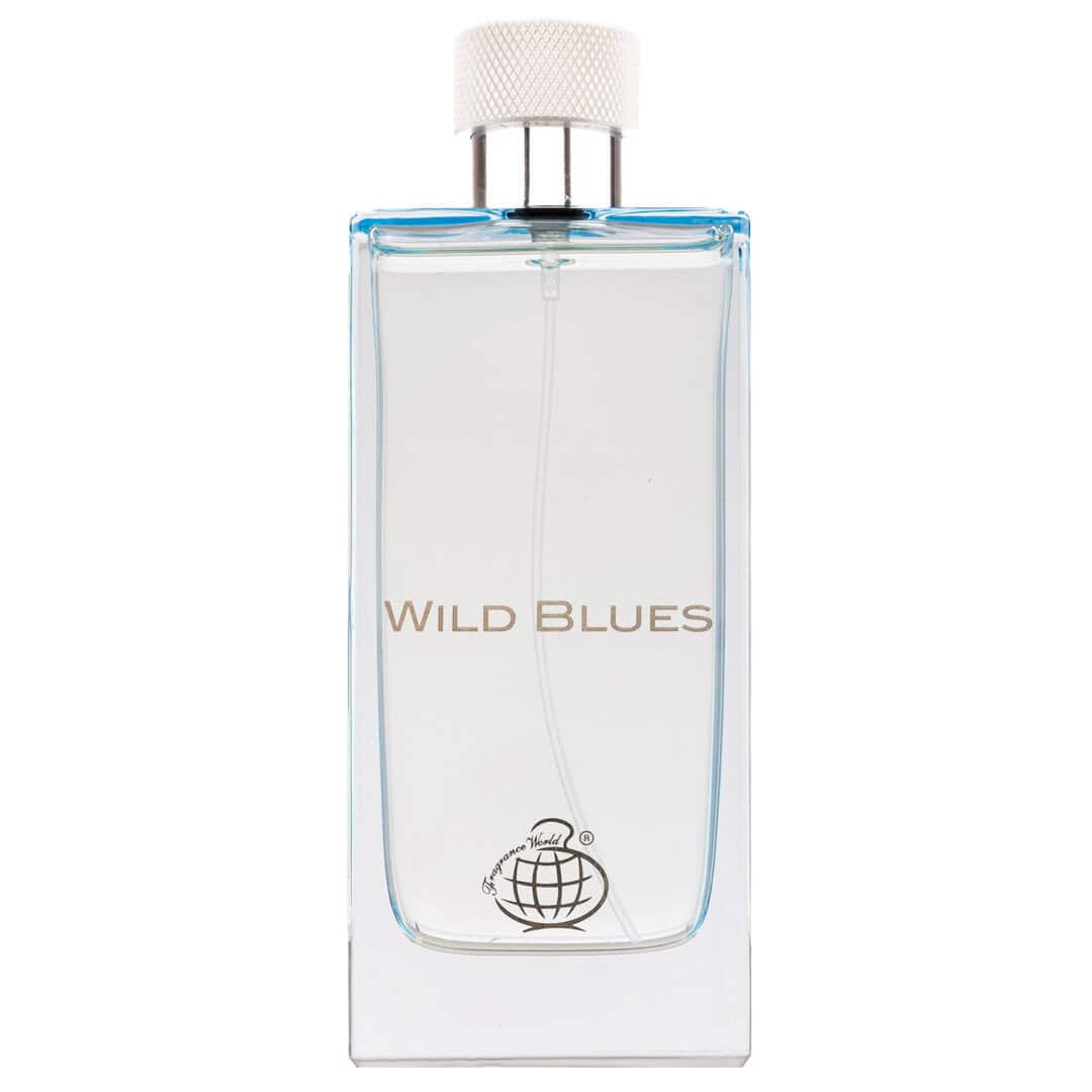 Fragrance World Wild Blues, Apă de parfum, Bărbați, 115ml