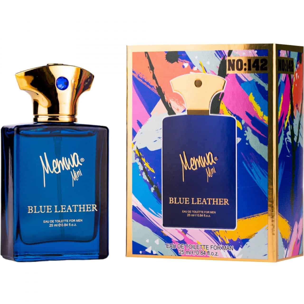 Memwa Mini Blue Leather No. 142, Apă de toaletă, Bărbați, 25ml