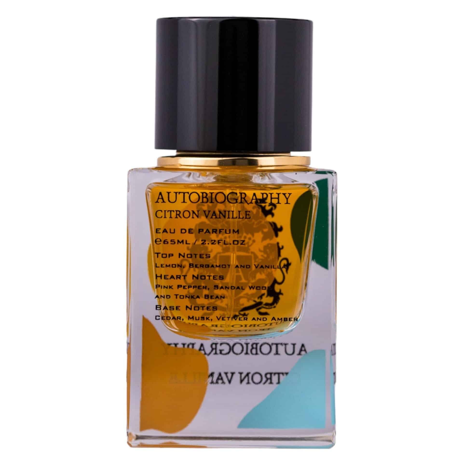 Autobiography Citron Vanille, Apă de parfum, Bărbați, 65ml